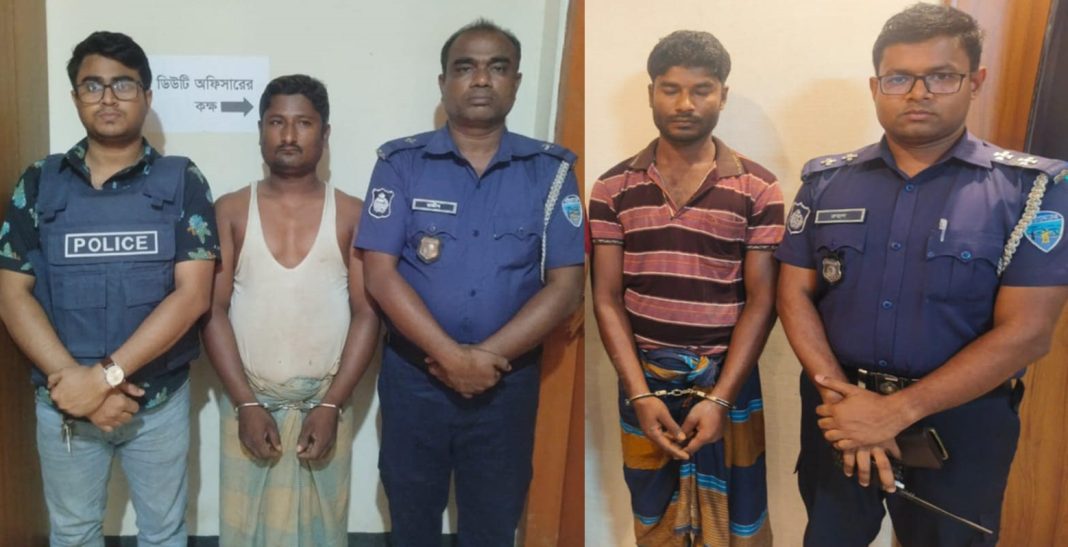 পেকুয়ায় গোলাগুলির ঘটনায় গ্রেপ্তার ২ যুবক